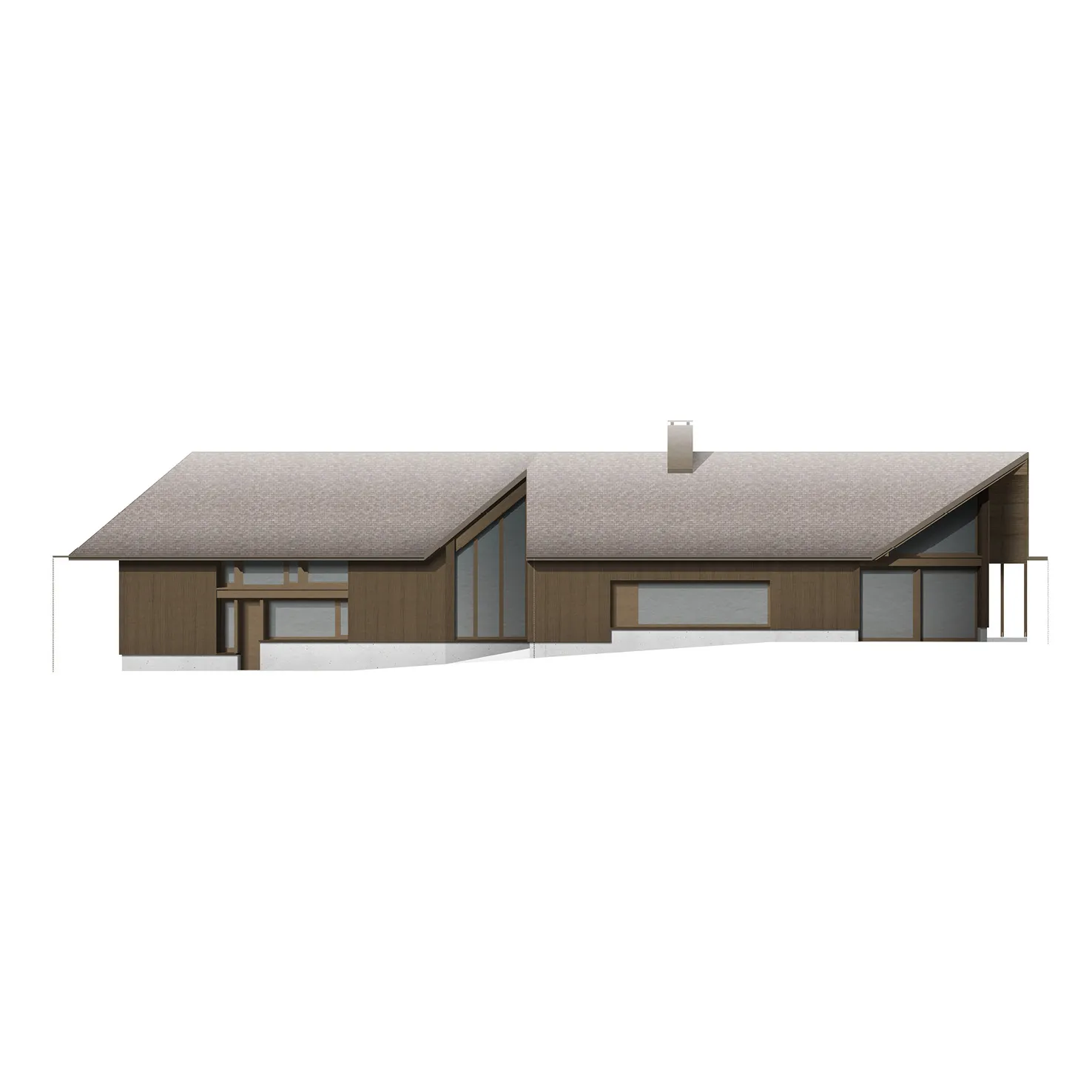 LOGEMENT_Maison à Champanges_Elévation