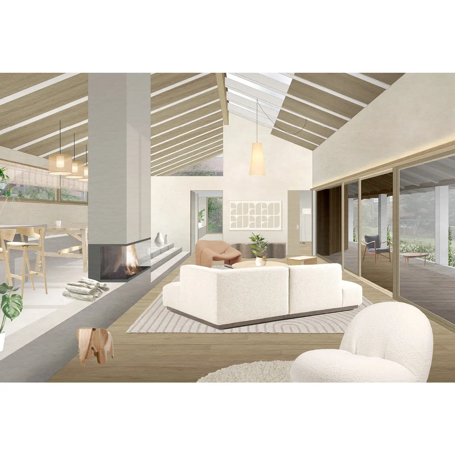 LOGEMENT_Maison de plein pied_Séjour