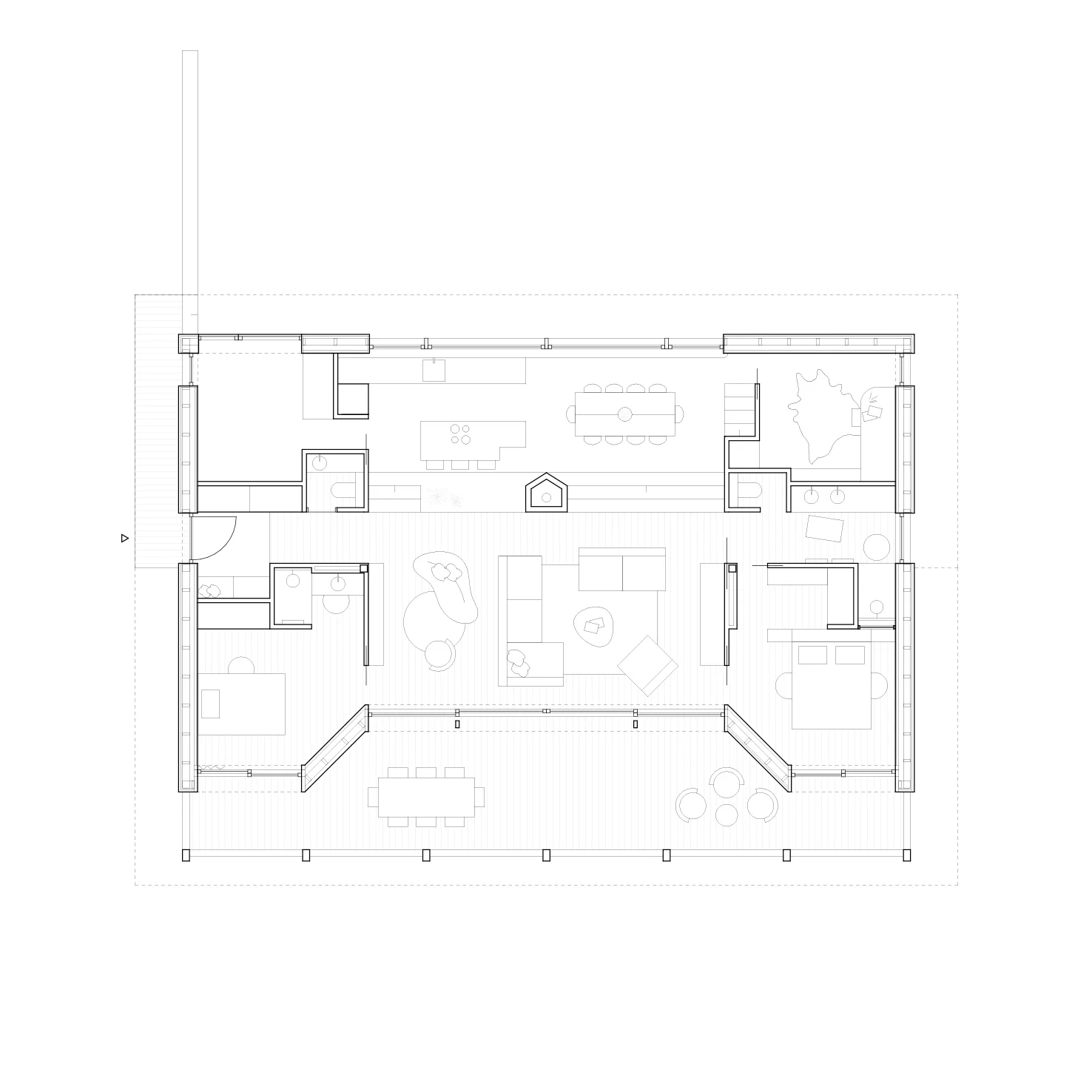 LOGEMENT_Maison de plein pied_Plan